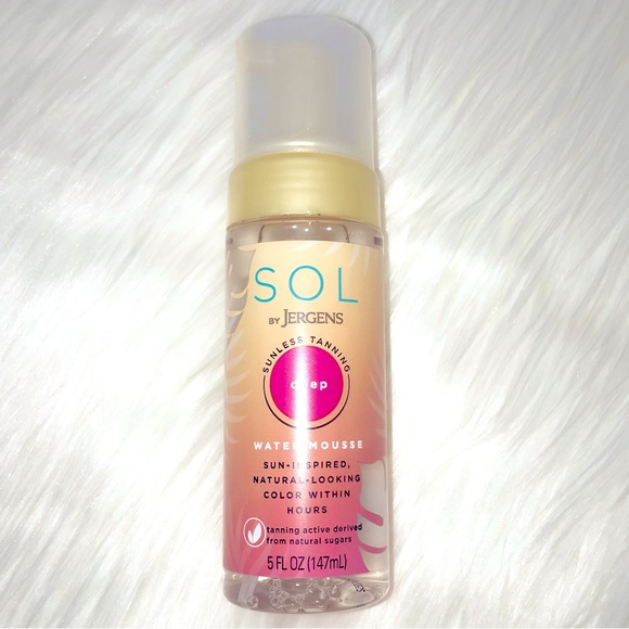 Bath & Body Sol By Jergens Deep Water Self Tanner Mousse Waterbased
